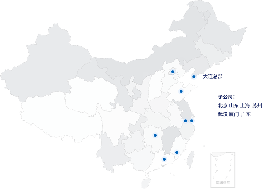 公司分布地图